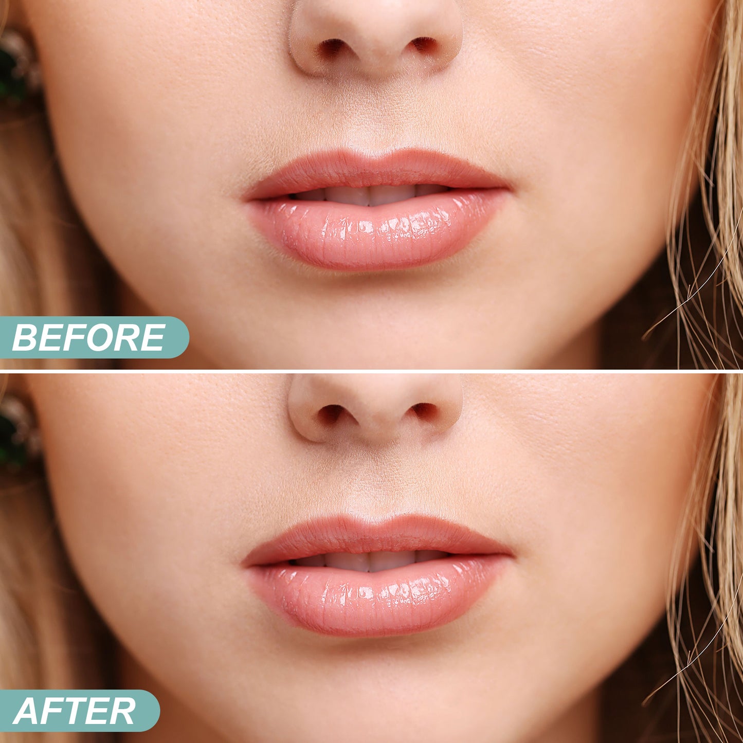 Charmonic Facial Wax Strips-60 Strips for Women, Hair Remover Waxing Kit for Face Eyebrow Upper Lip Cheek with 60 Face Wax Strips + 6 Wax Wipes