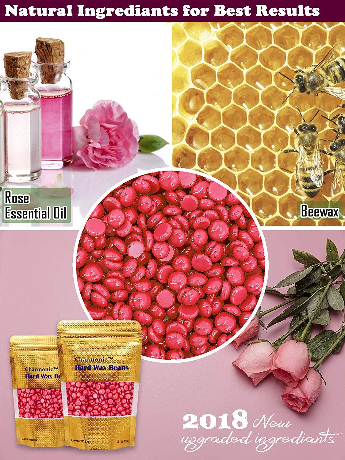 10/20packs 500g Hard Wax Beads (Chamomile)