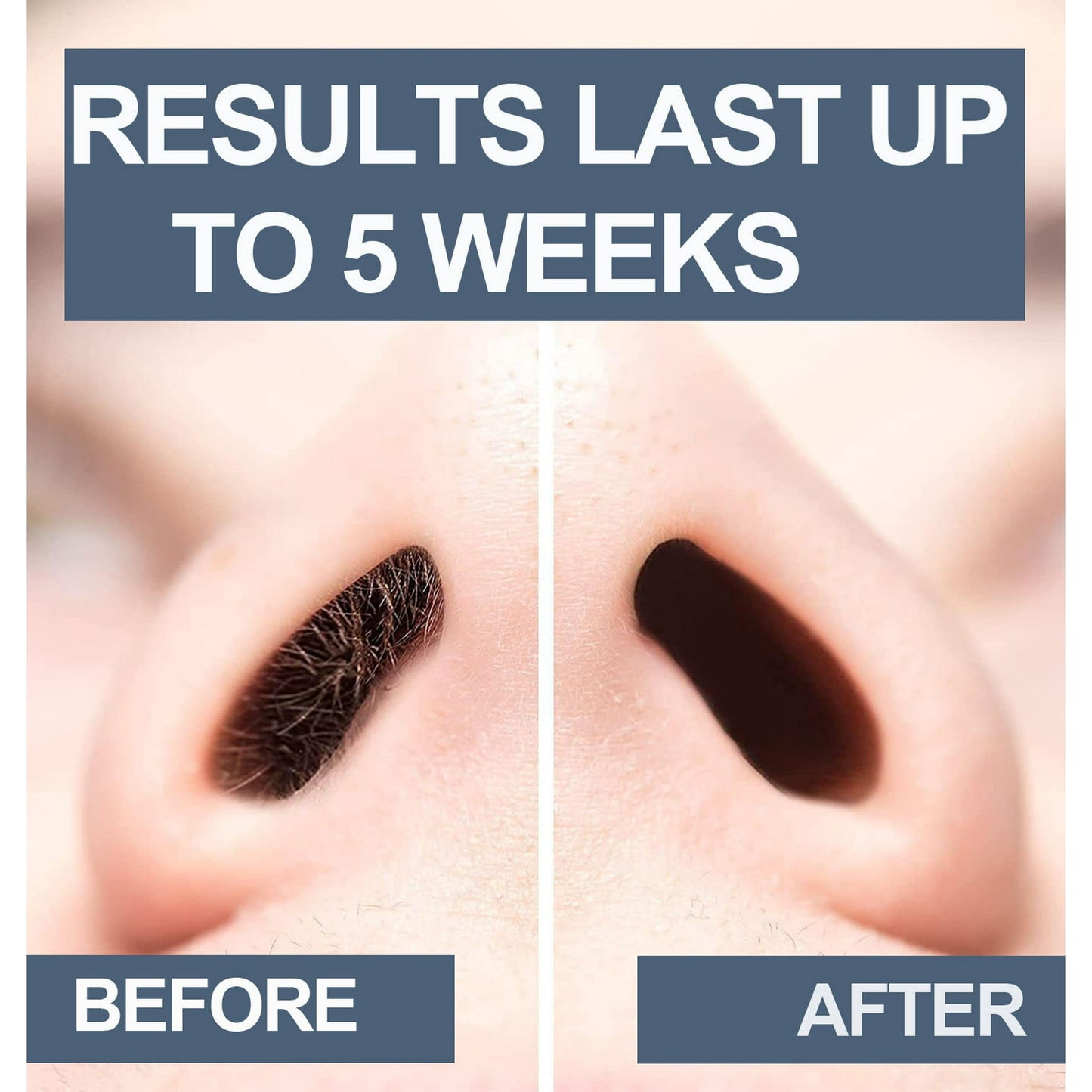 Charmonic Wax Beads Kit for Nose & Ear Hair Removal | 120g All-Natural Formula for Men & Women | Painless & Long-Lasting Results