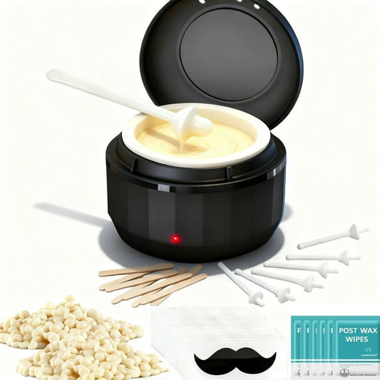 Charmonic Wax Beads Kit for Nose & Ear Hair Removal | 120g All-Natural Formula for Men & Women | Painless & Long-Lasting Results