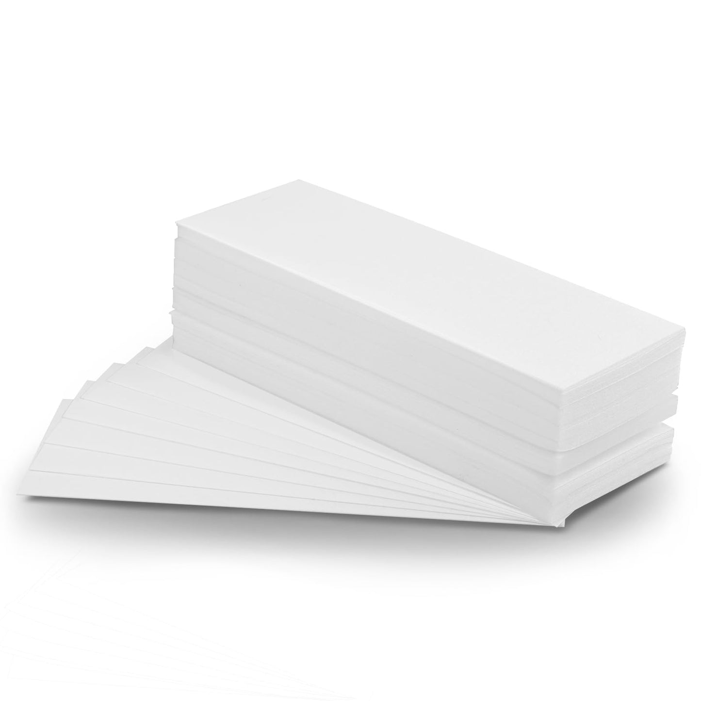 Charmonic 300 Pcs Large Wax Strips, Non-Woven Waxing Strips for Sugar Wax and Soft Wax, Skin-friendly Depilatory Wax Paper, Eyebrow, Face, Bikini, Body Wax Strips for Hair Removal (Large 2.8" x 7.9")