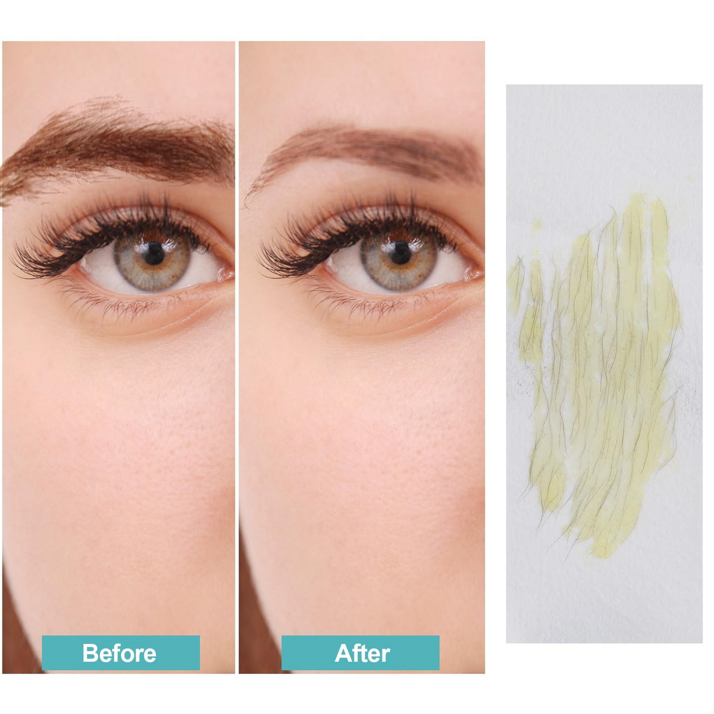 Charmonic 500pcs Facial Wax Strips, Non-Woven Waxing Strips for Sugar Wax and Soft Wax, Skin-friendly Depilatory Wax Paper, Eyebrow, Face, Upper Lip, Chin Wax Strips for Hair Removal