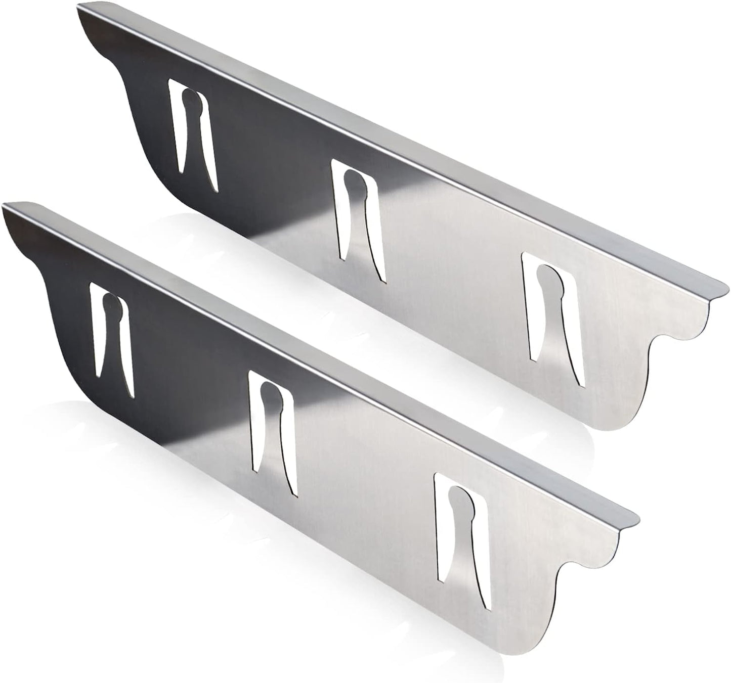 KOZYLAND Stove Cover, Stove Guard, Stainless Steel Stove Gap Covers, Heat Resistant & Easy to Clean Stove Counter Gap Cover, Kitchen Stove Counter Gap Cover Eliminates Gap Between Counter & Appliances (2 pcs)